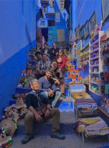 Colorful streets of Chefchaouen
