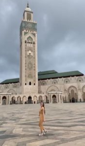 Famous Hassan II Mosque